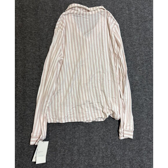 Stars Above Women's Sleepwear Long Sleeve Stripped Beige Pink Small - Picture 6 of 6